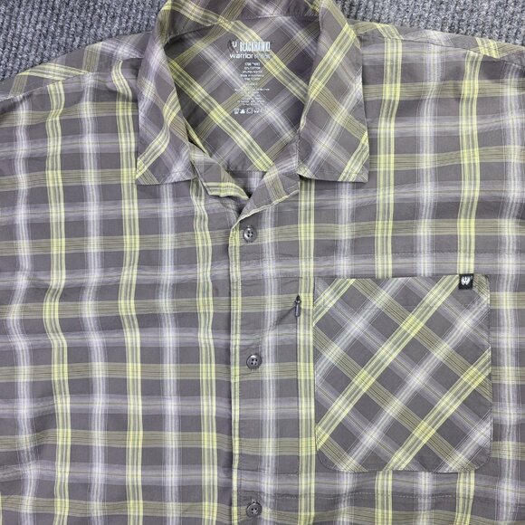 Blackhawk Warrior Wear Shirt Mens XL Brown Plaid Button Up Tactical Outdoor Work - Picture 1 of 13